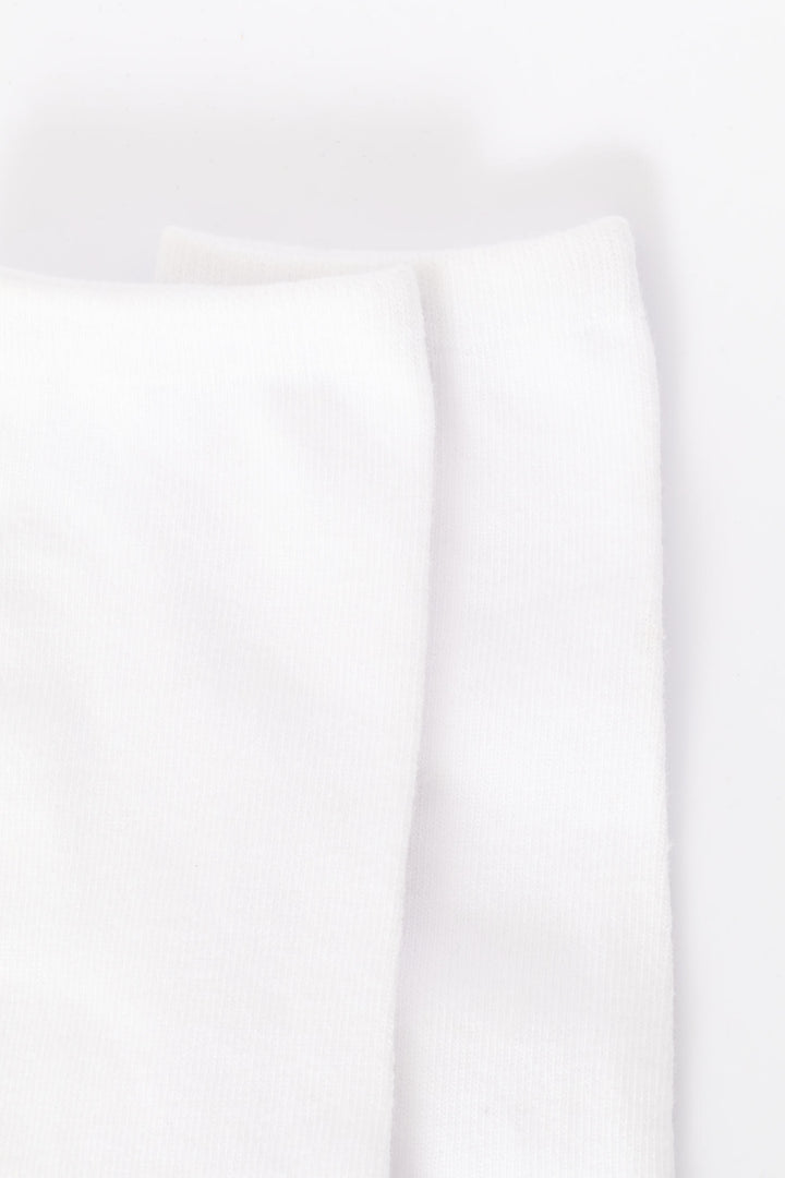 Unisex Single Pair Anklet Socks - White