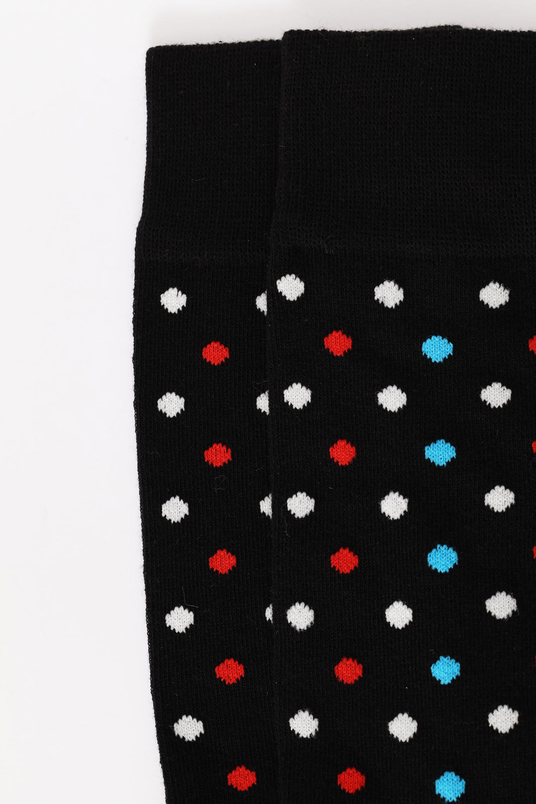 Single Multi Dots Anklet Sock - Navy