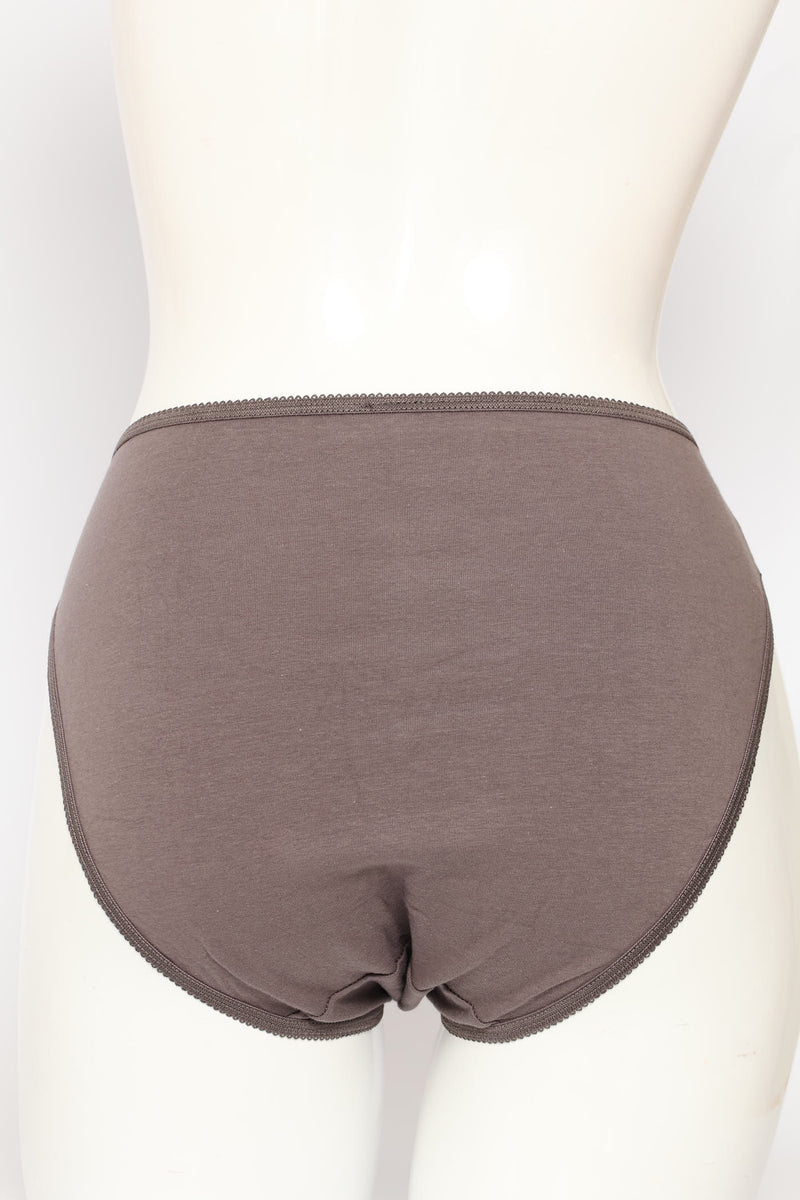 5 Pack Cotton Hi-Cut Panties - Multi