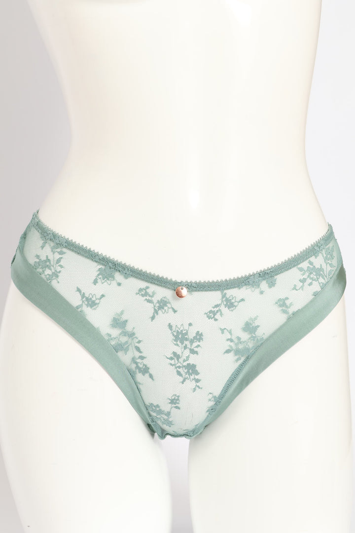 2 Pack Brazilian Panties - Sage/Sand