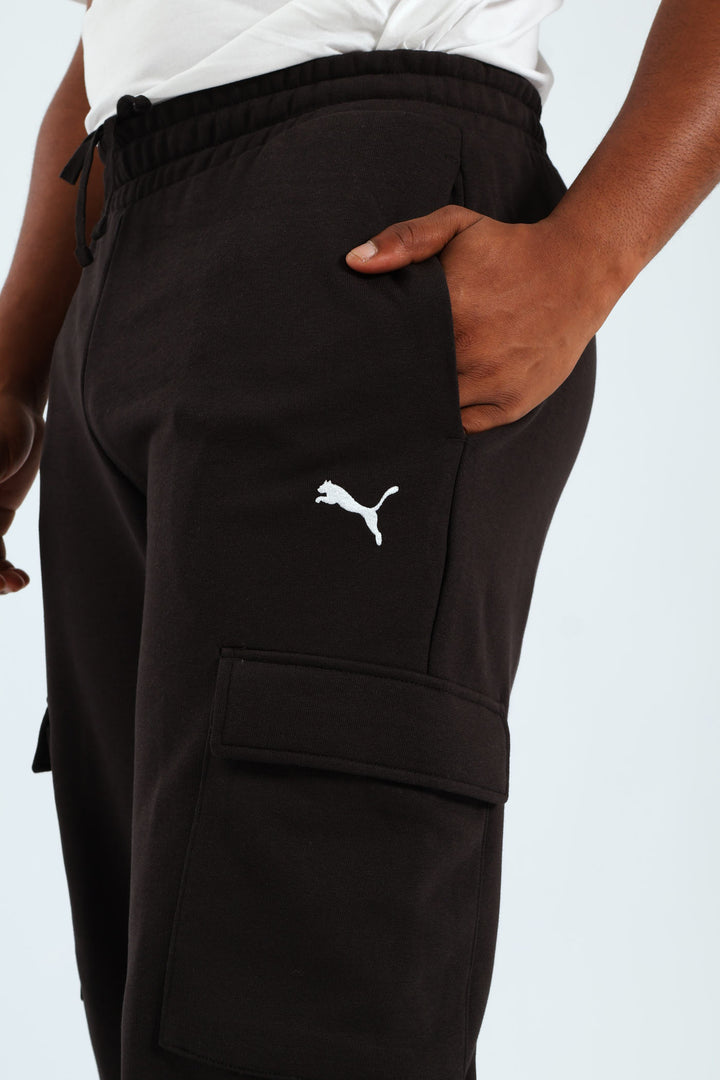 Essential Cargo Pants - Black