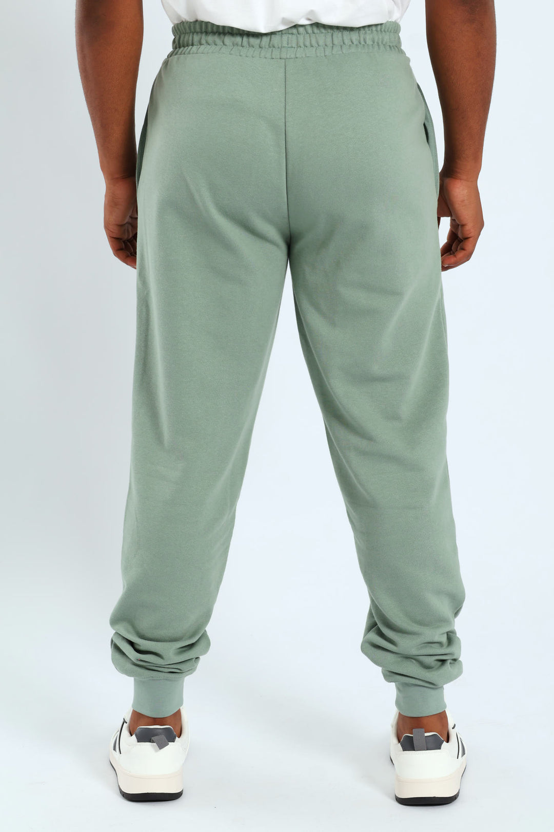 Essential 2 Colour No.1 Logo Sweatpants - Sage