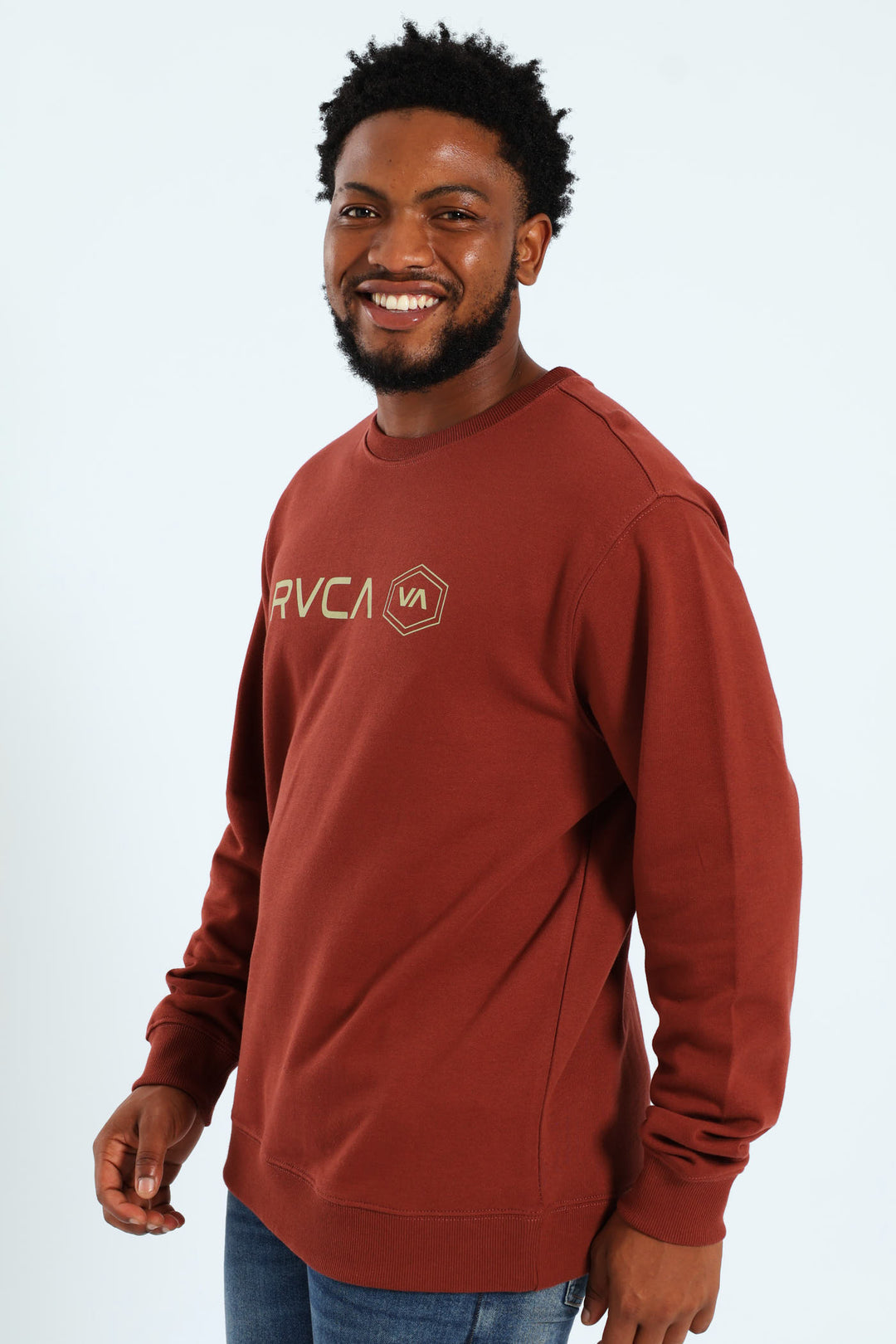 Air Hex Crew Top - Brick