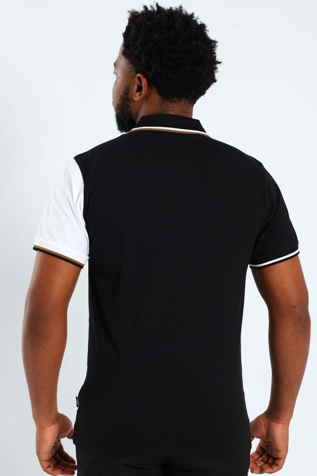 Colourblock Golfer - Black