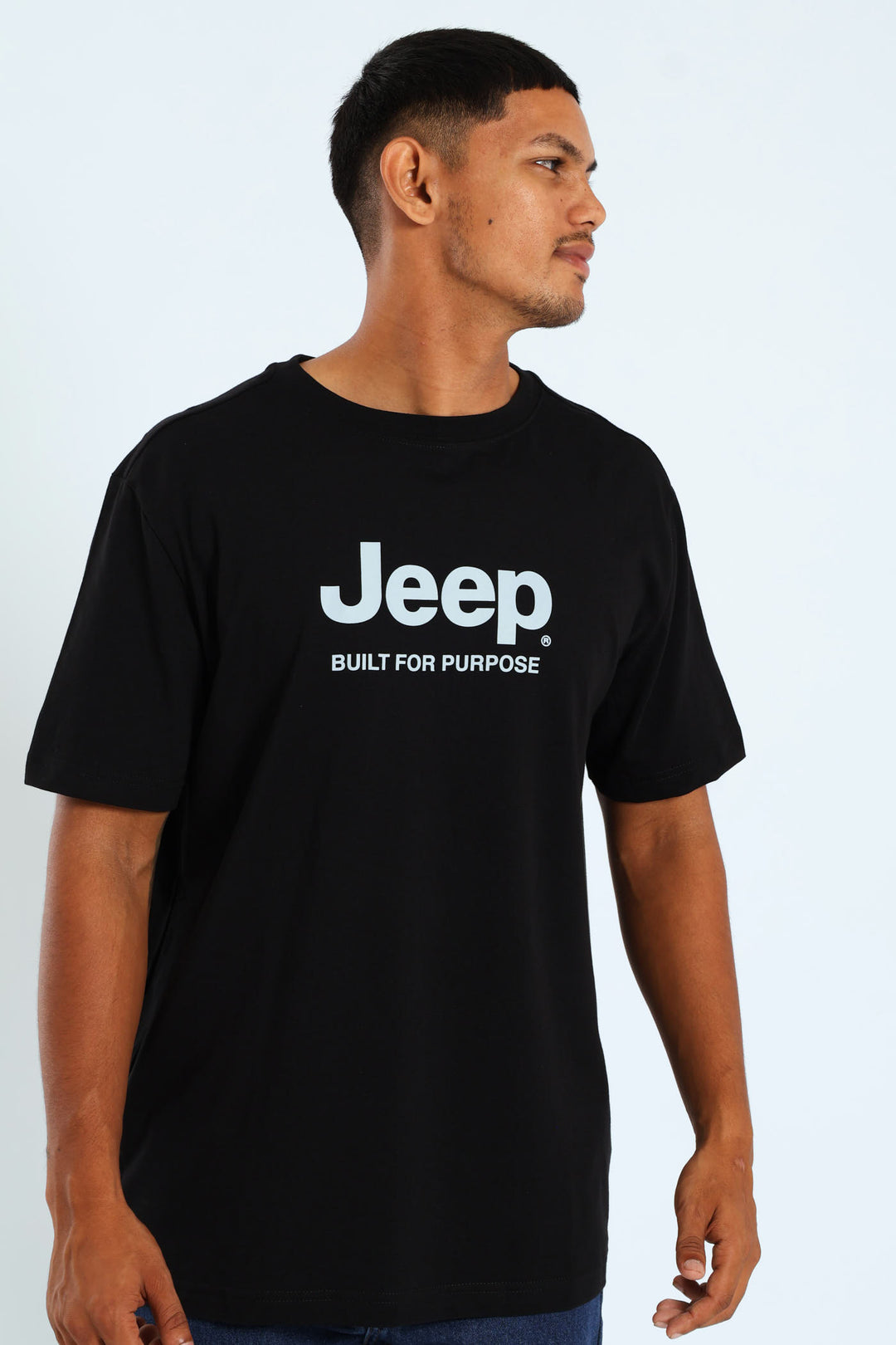 Iconic Letter Collection Tee - Black