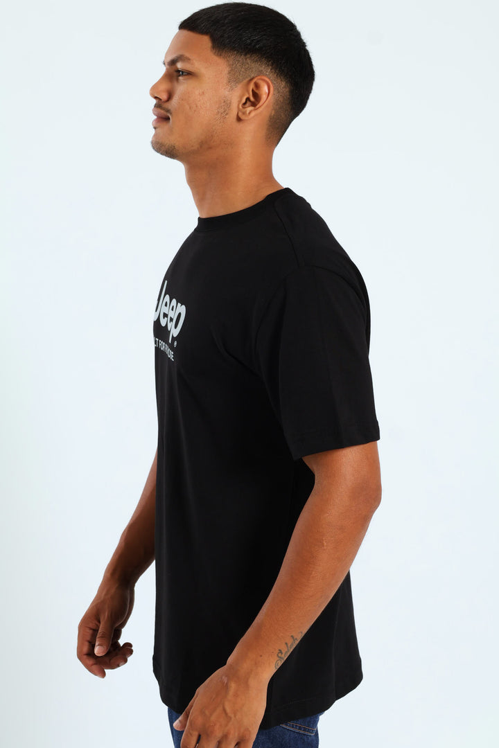 Iconic Letter Collection Tee - Black