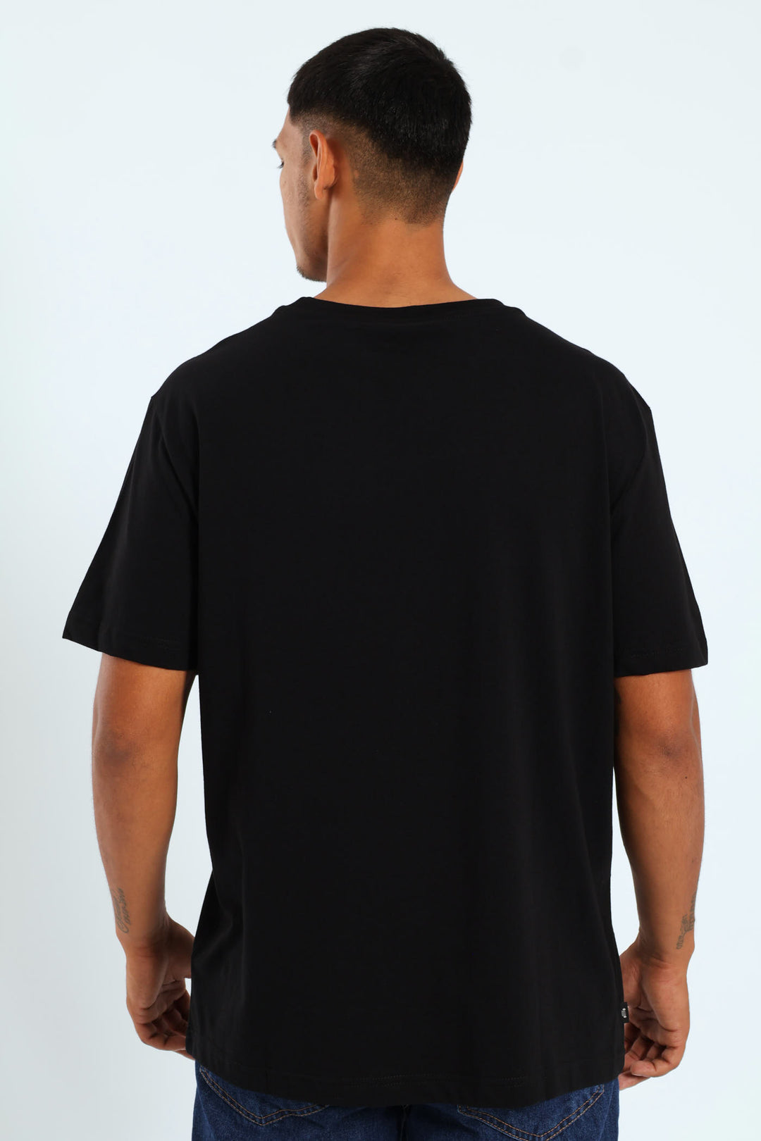Iconic Letter Collection Tee - Black