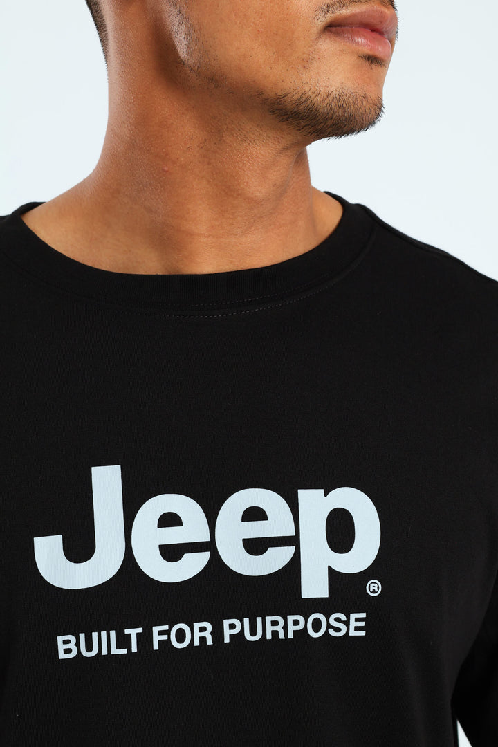 Iconic Letter Collection Tee - Black