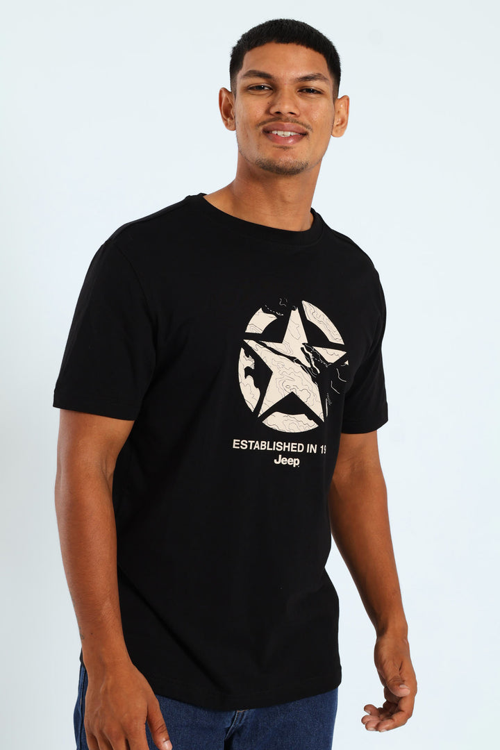 Iconic Star Collection Tee - Black