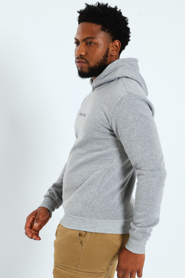 Basic Fleece Hoody - Light Grey