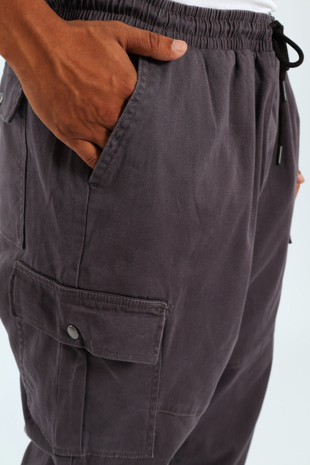 Cargo Pocket Jogger - Grey