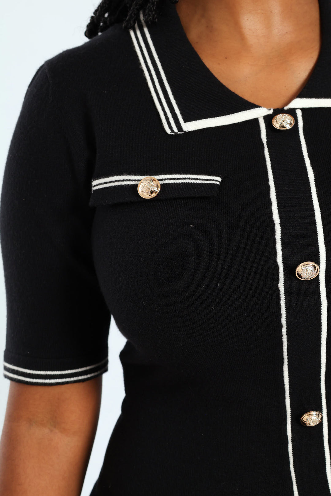 Preppy Bodycon Knitwear Dress