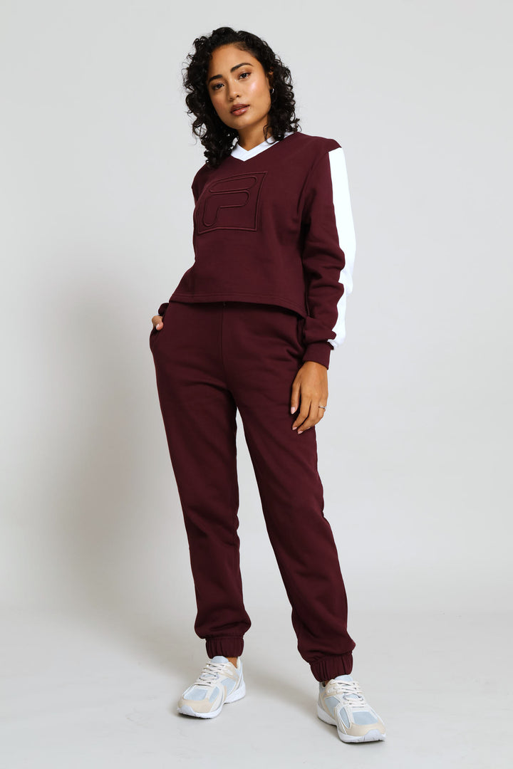Rebecca Sweatshirt - Burgundy