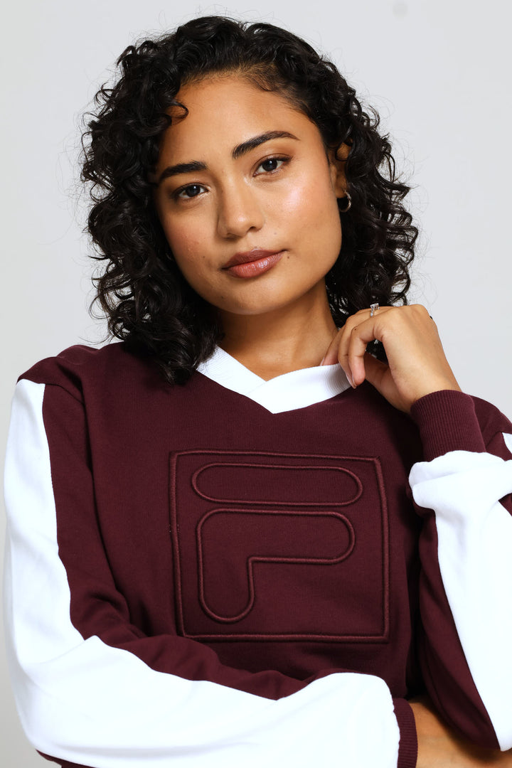 Rebecca Sweatshirt - Burgundy
