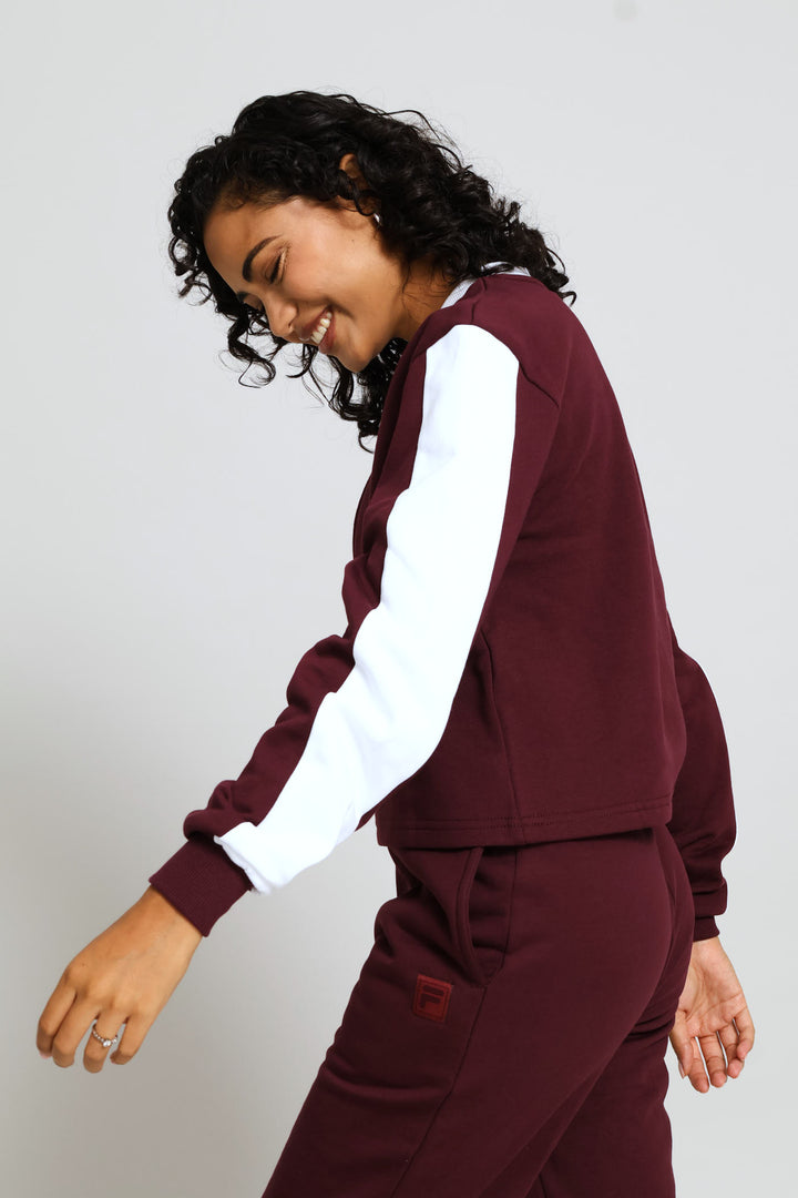 Rebecca Sweatshirt - Burgundy