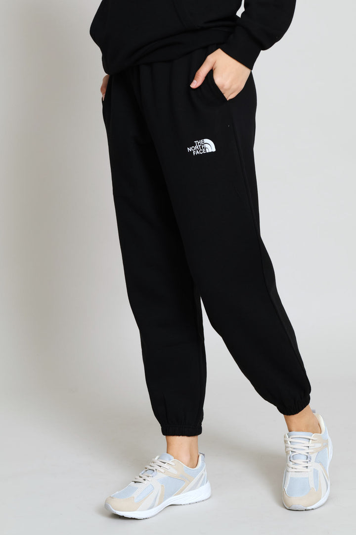 Essential Relaxed Straight Jogger - Black