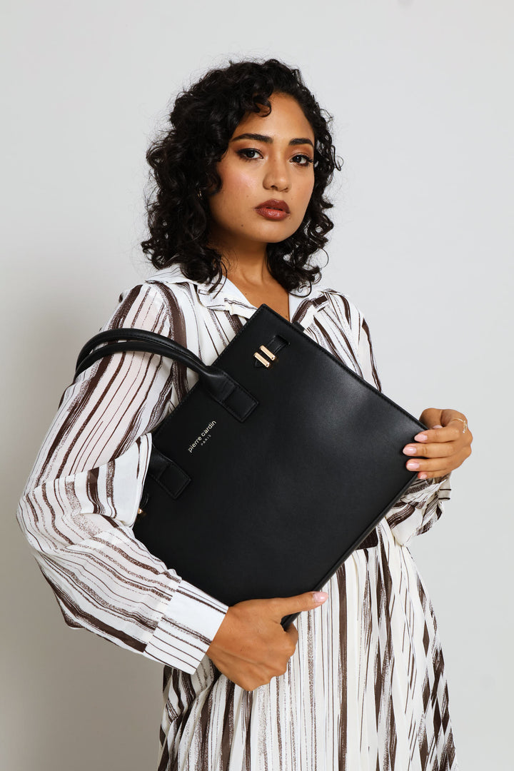 Margaux Satchel Bag - Black