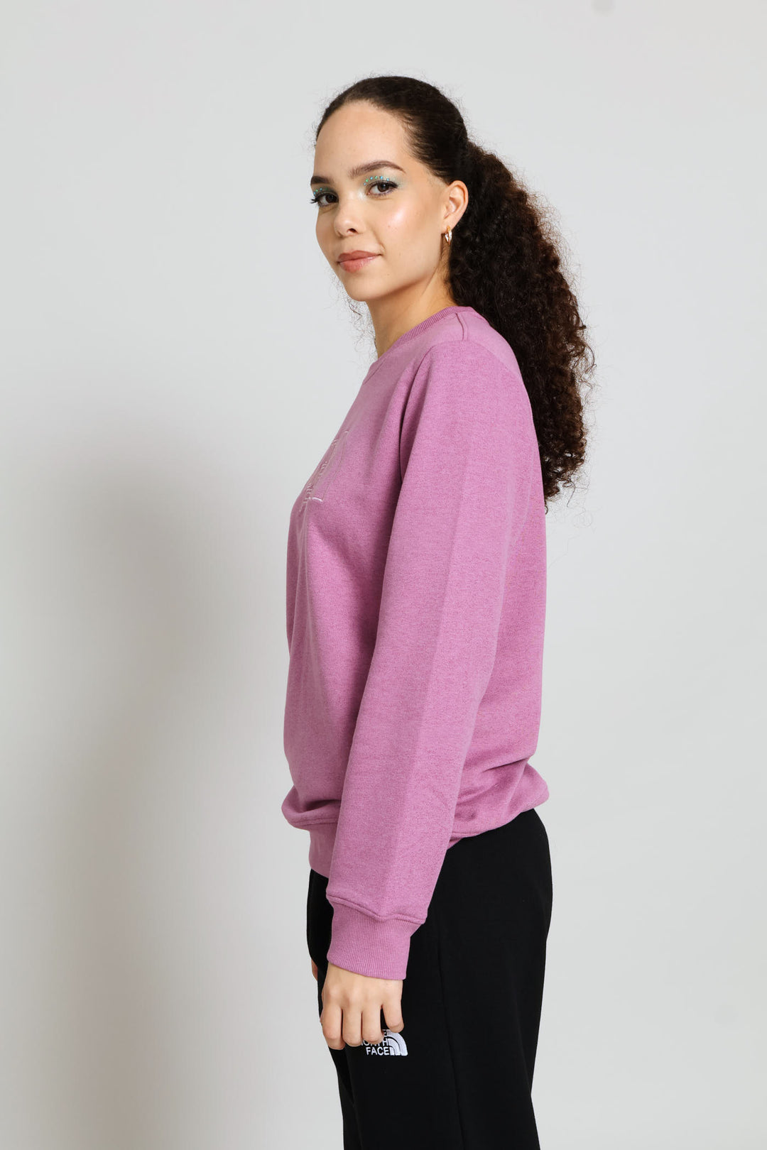 Drew Peak Light Regular Crew Top - Lilac