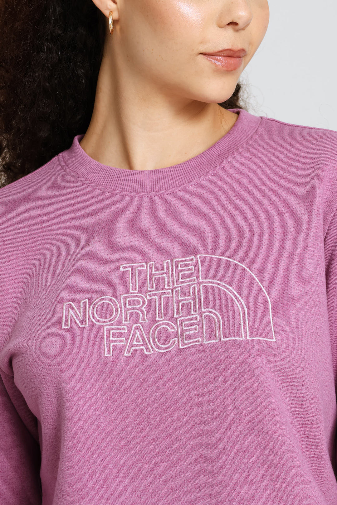 Drew Peak Light Regular Crew Top - Lilac