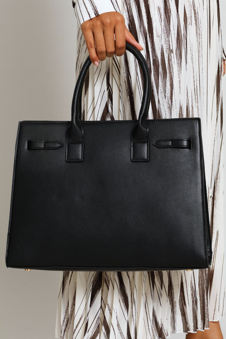 Margaux Satchel Bag - Black