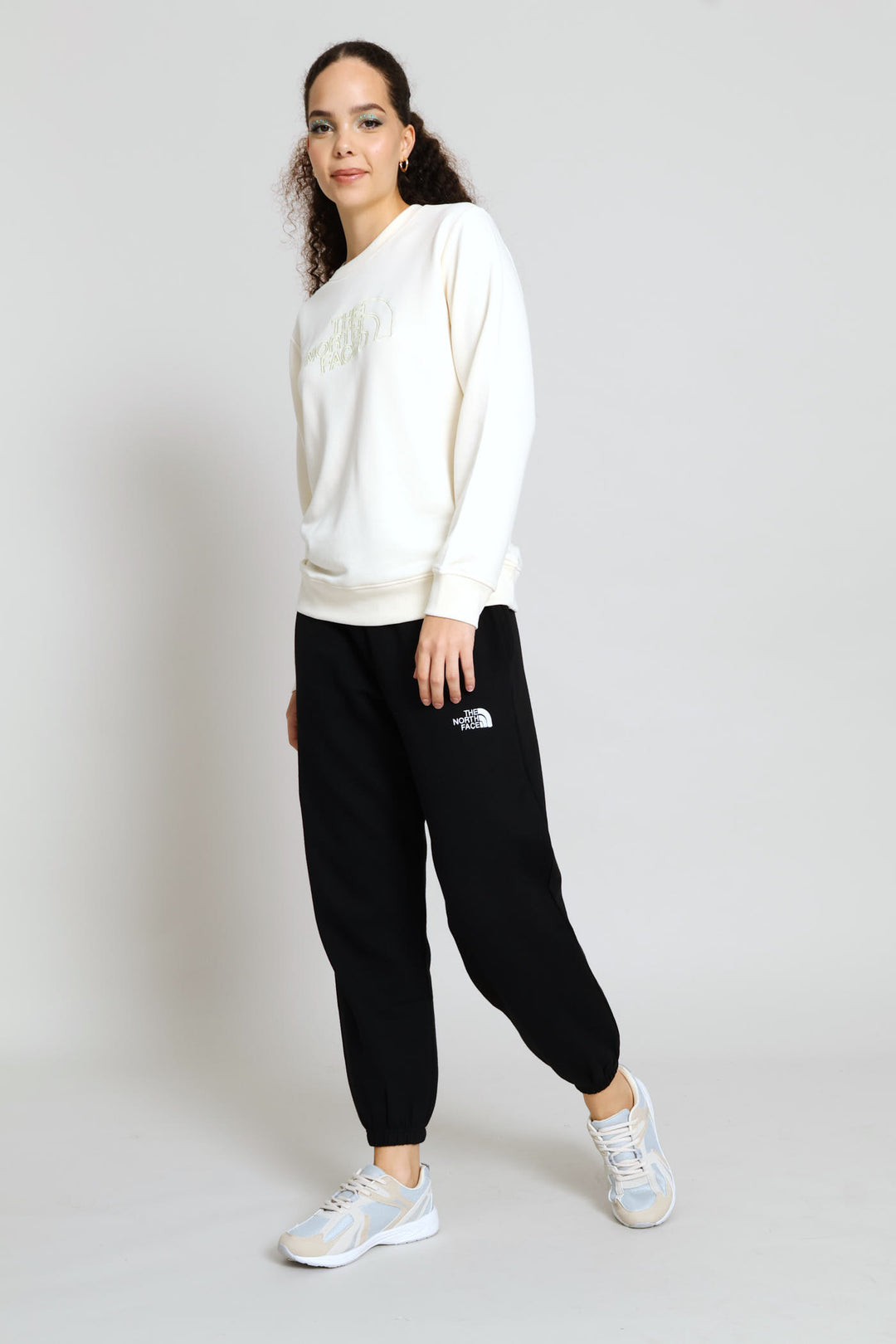 Drew Peak Light Regular Crew Top - Cream