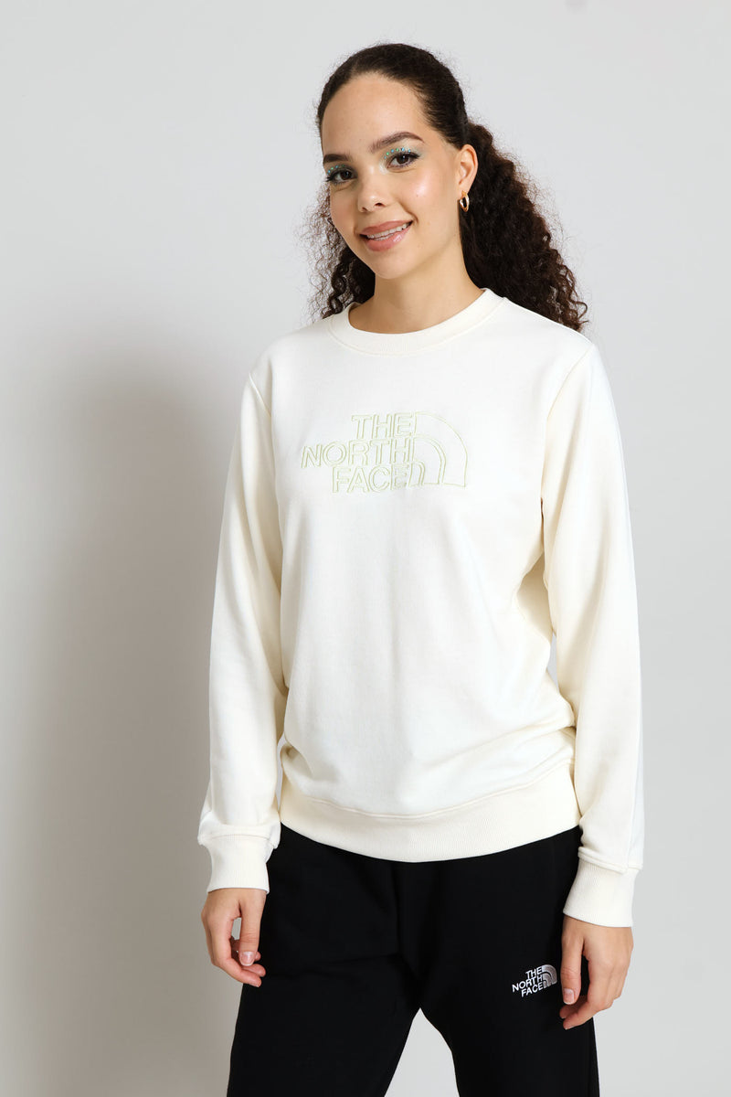 Drew Peak Light Regular Crew Top - Cream