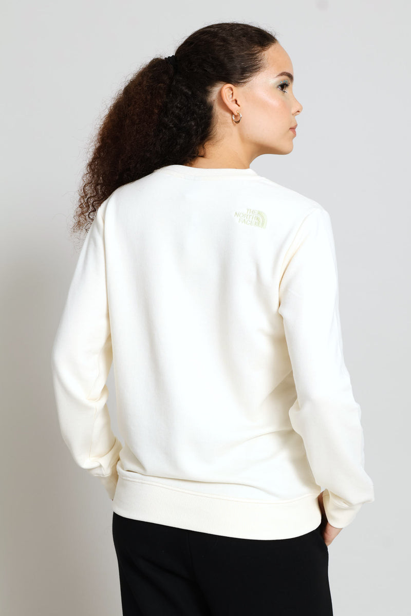 Drew Peak Light Regular Crew Top - Cream