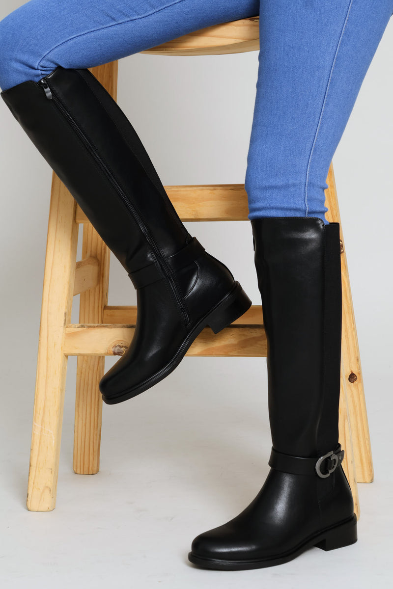 Long Rider Boot - Black