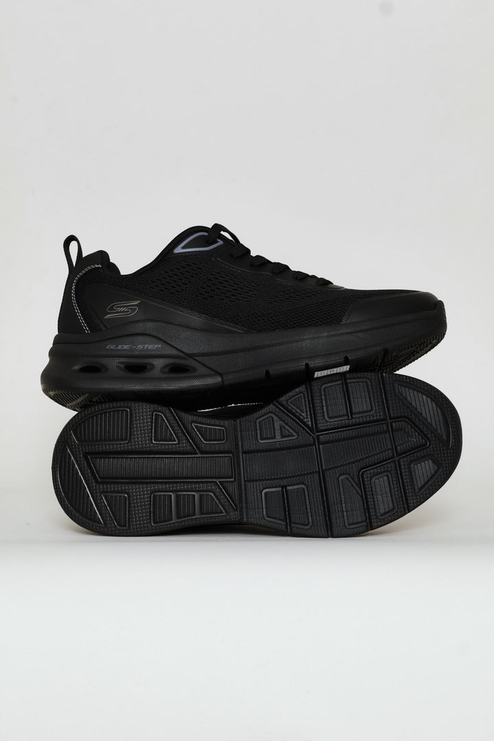 Bobs Arc Waves 2.0 Sneaker - Black