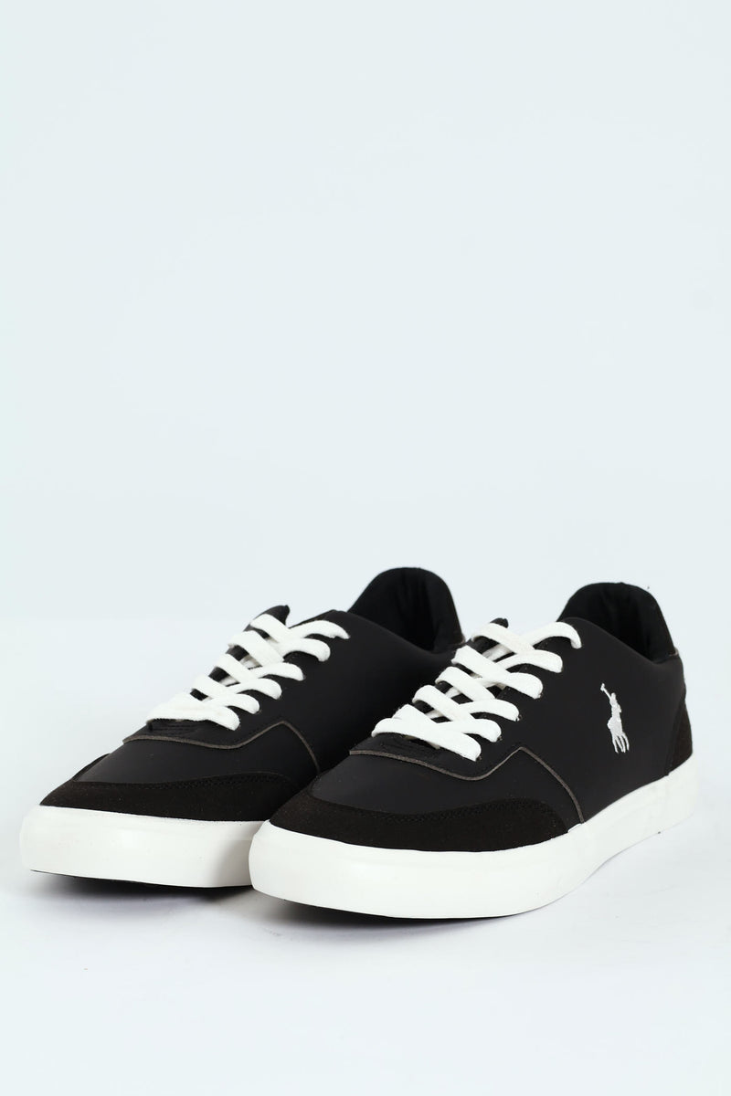 Colour Block Basic Sneaker - Black