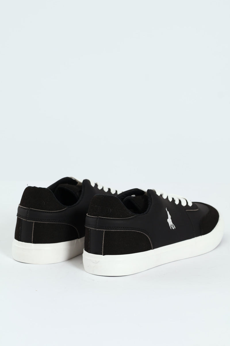 Colour Block Basic Sneaker - Black