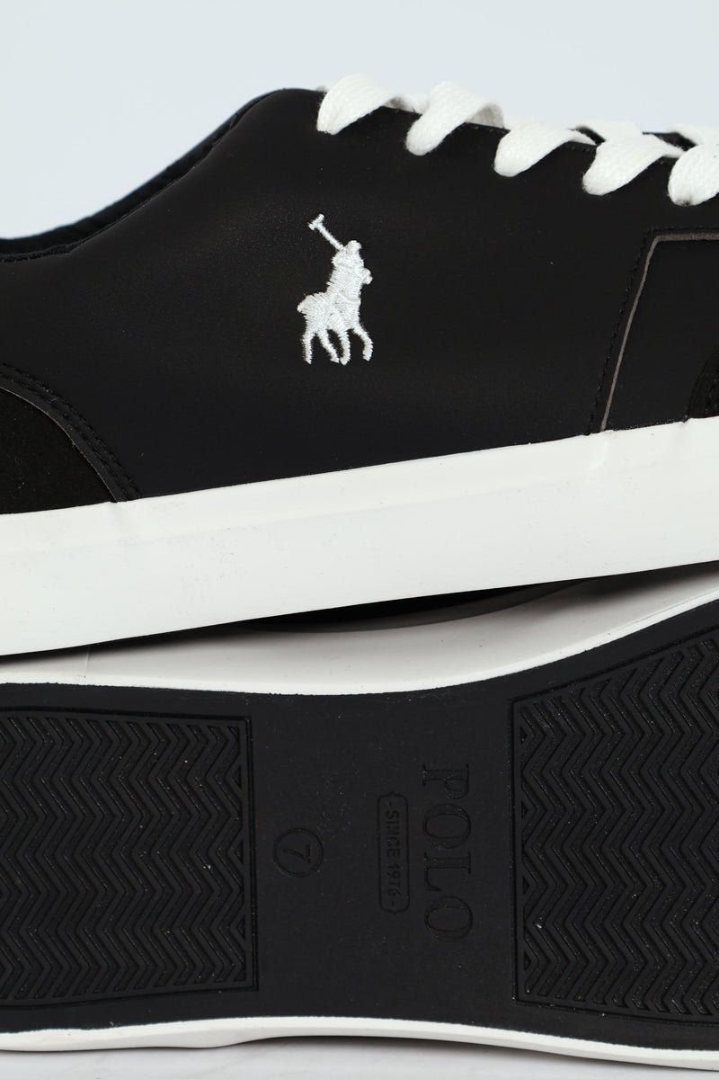Colour Block Basic Sneaker - Black