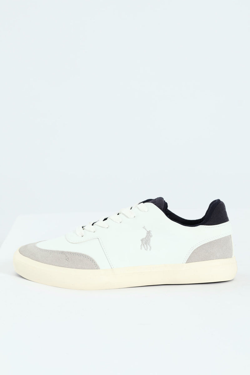 Colour Block Basic Sneaker - White