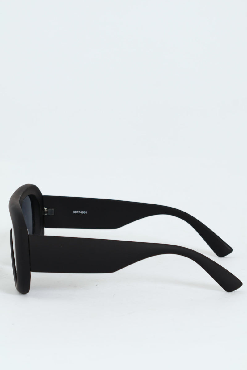 Retro Chunky Aviator - Black