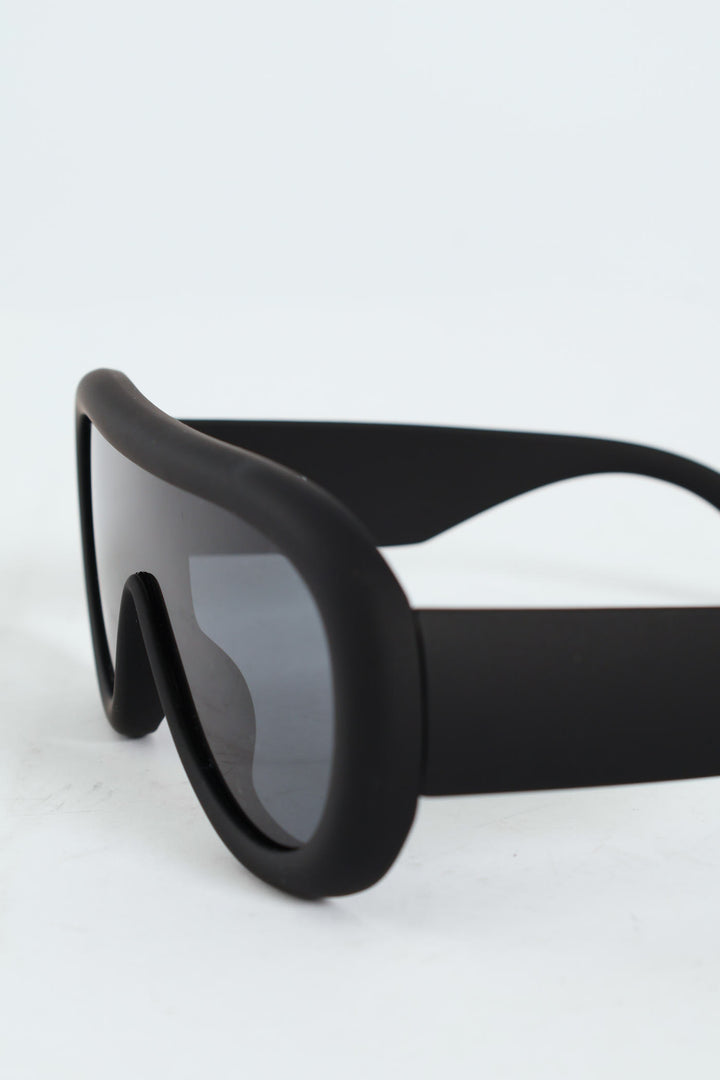 Retro Chunky Aviator - Black
