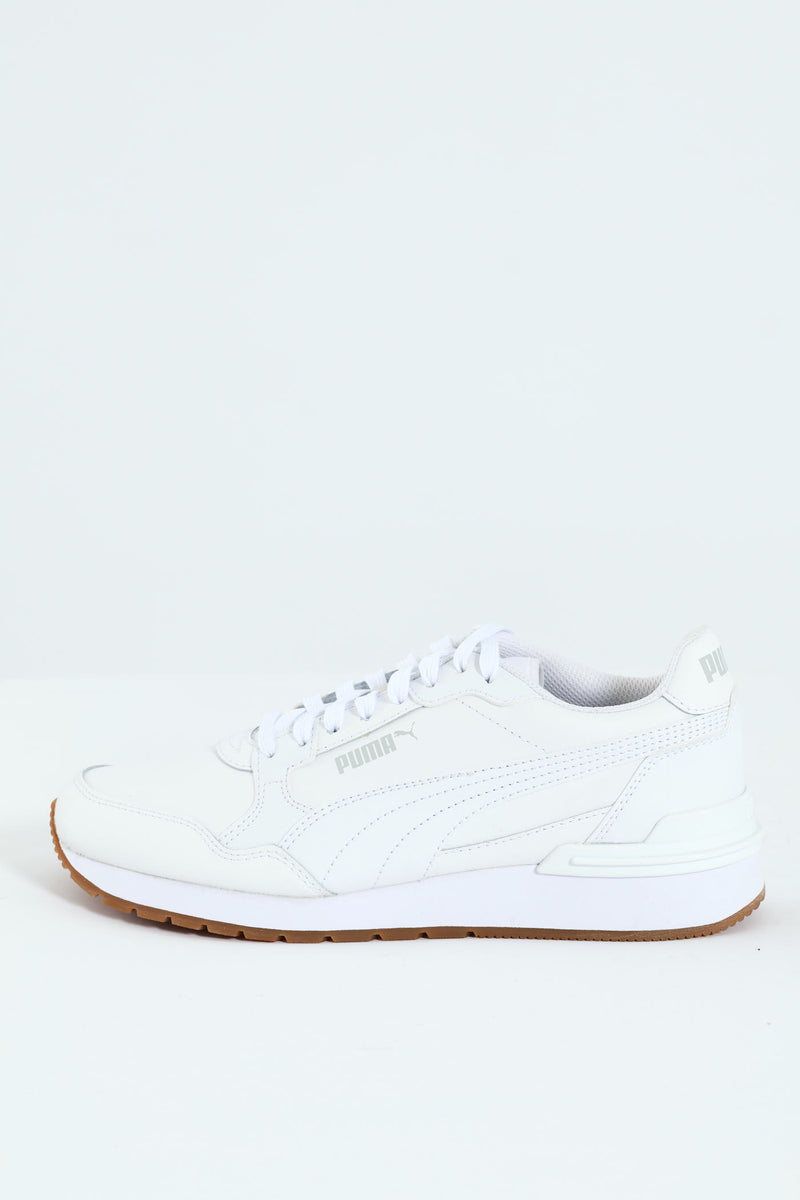 Street Runner V4 L Retro Sneaker - White