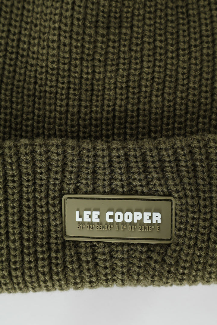 Iago Ribbed Beanie - Fatigue