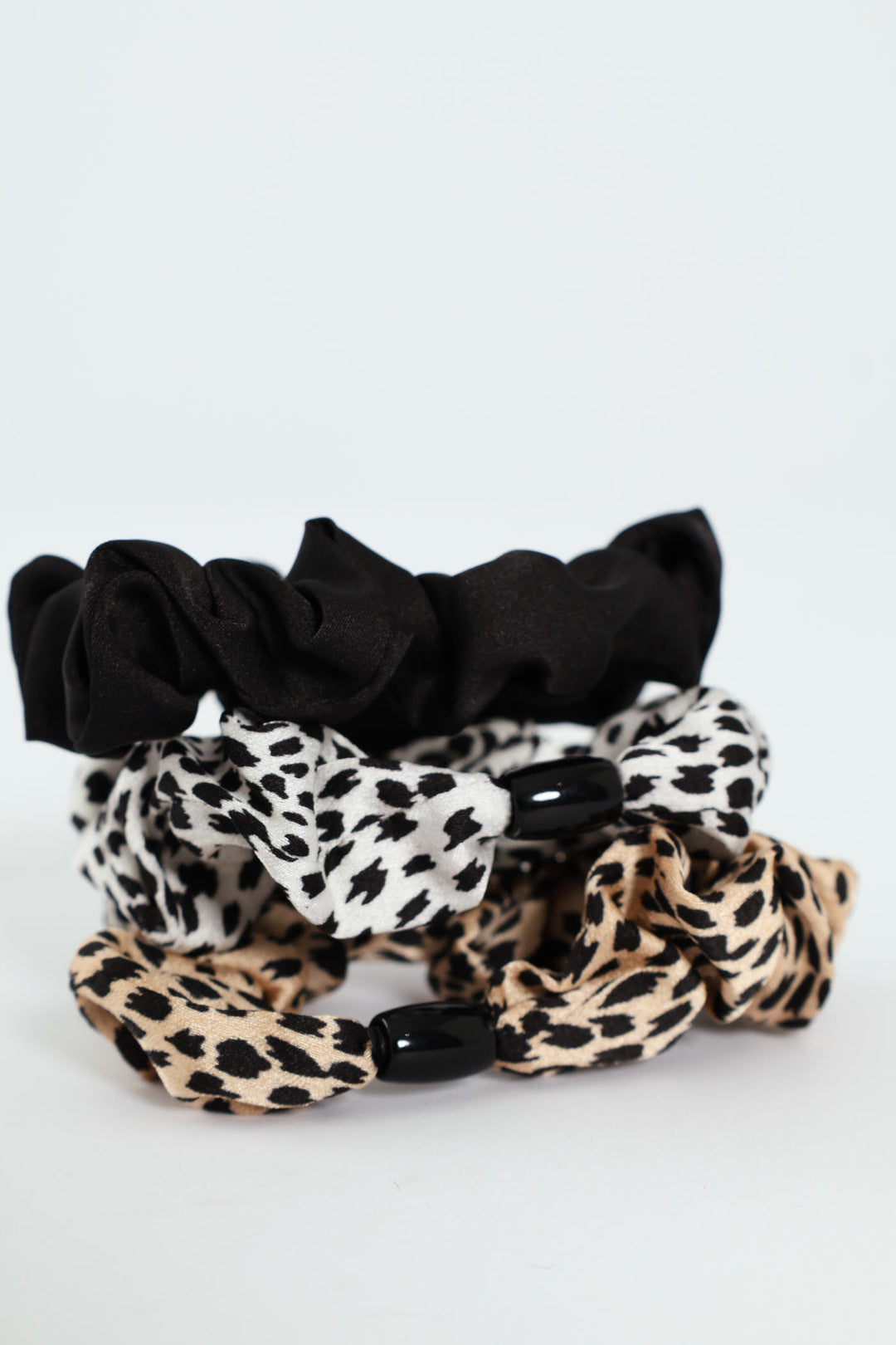 Pre-Girls 3 Pack Animal Print Scrunchie Set - Animal