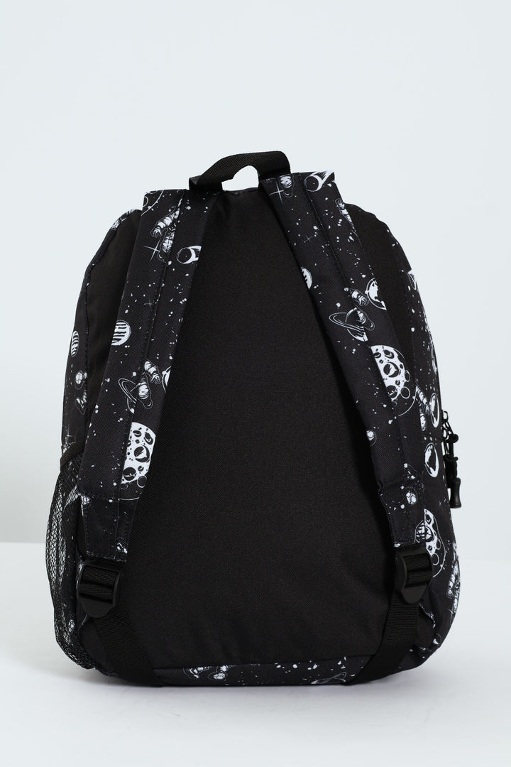 Pre-Boys Astronaut Backback - Black