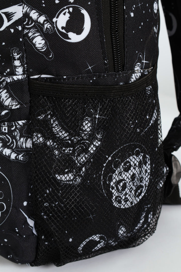 Pre-Boys Astronaut Backback - Black