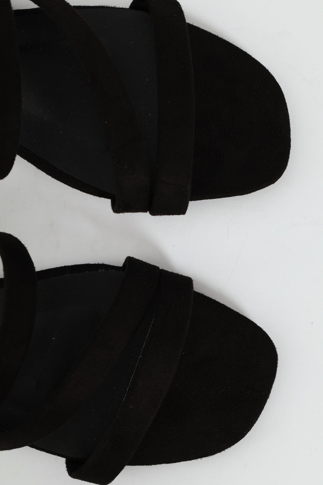 3 Strap Basic Mule Sandal - Black