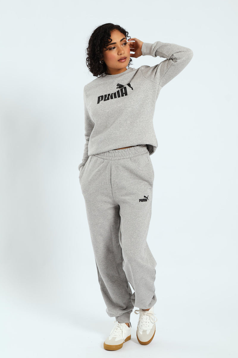 Essential No.1 Logo Comfort Sweatpants - Light Grey