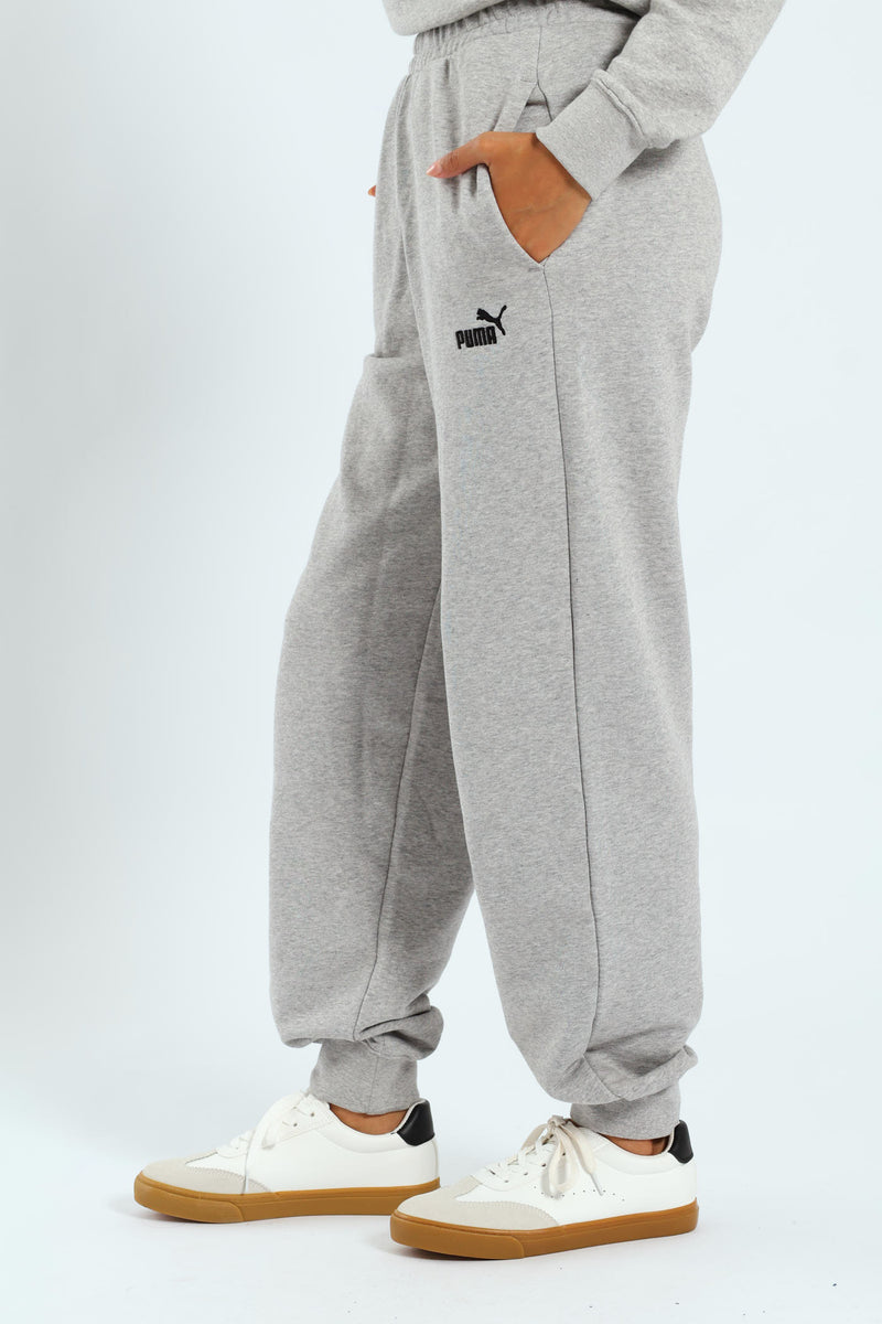 Essential No.1 Logo Comfort Sweatpants - Light Grey