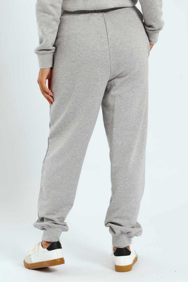 Essential No.1 Logo Comfort Sweatpants - Light Grey