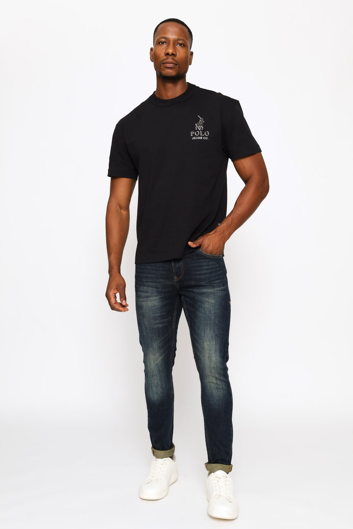 Ontario Skinny Leg Denim - Navy