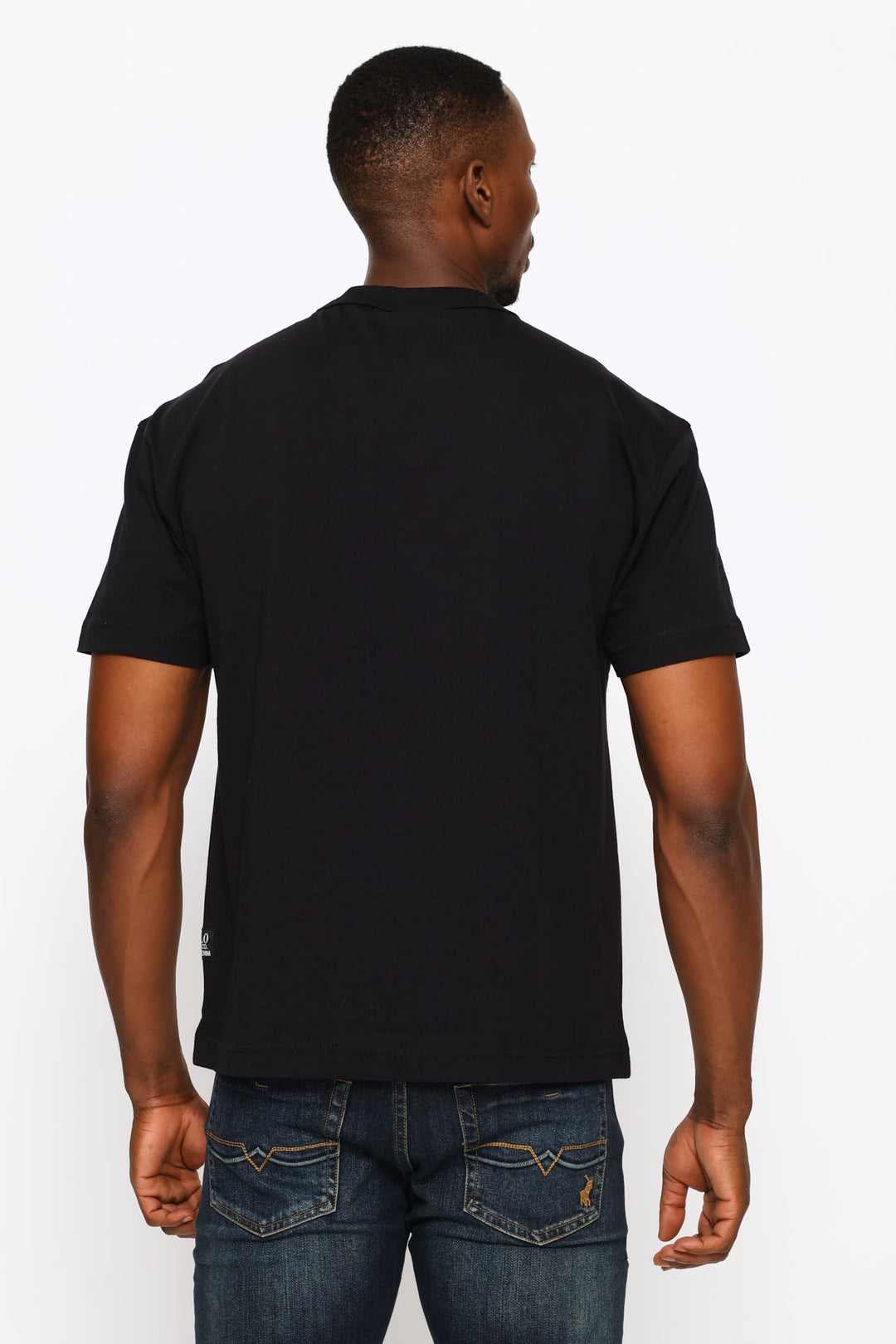 Mduduzi 3D Logo Tee - Black