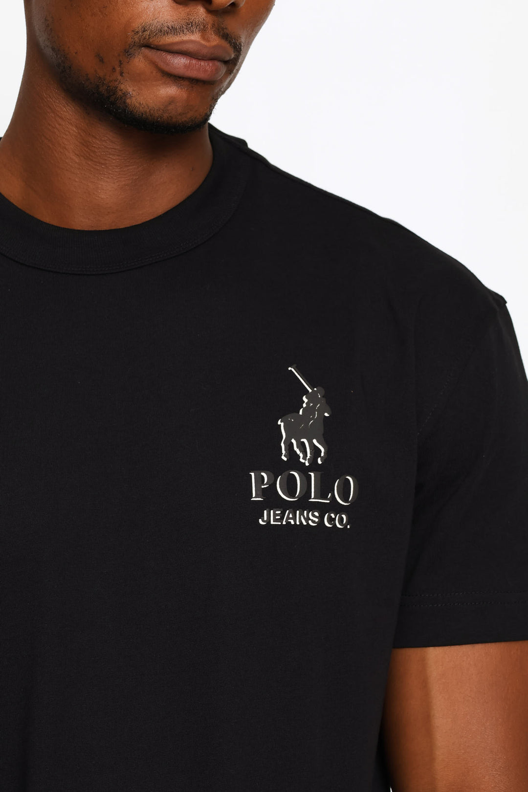 Mduduzi 3D Logo Tee - Black