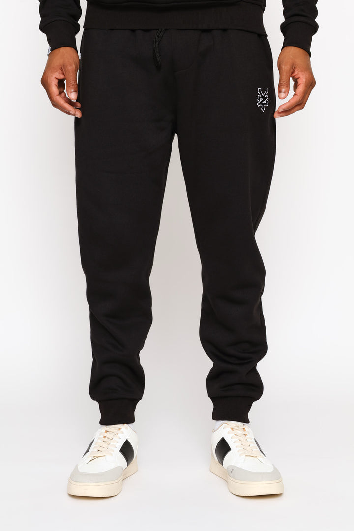 Badge Trackpant - Black