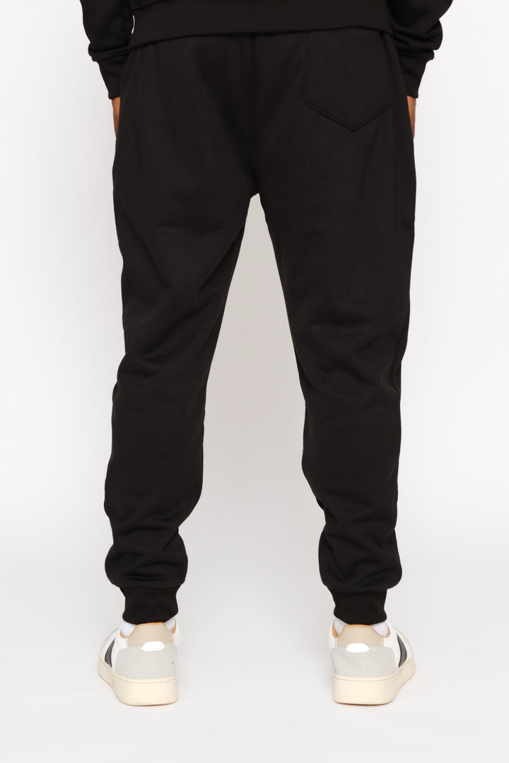 Badge Trackpant - Black