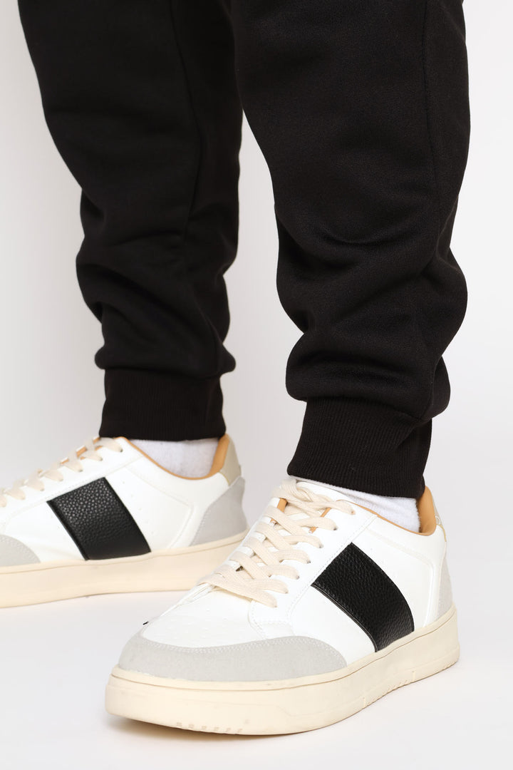 Badge Trackpant - Black